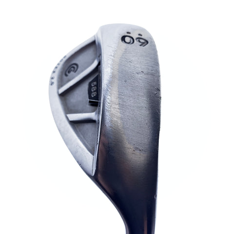 Used Cleveland 588 RTX 2.0 CB Tour Satin Lob Wedge / 60.0 Degrees / Wedge Flex