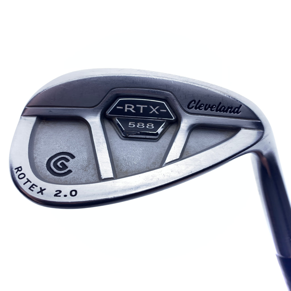 Used Cleveland 588 RTX 2.0 CB Tour Satin Lob Wedge / 60.0 Degrees / Wedge Flex