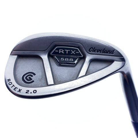 Used Cleveland 588 RTX 2.0 CB Tour Satin Lob Wedge / 60.0 Degrees / Wedge Flex