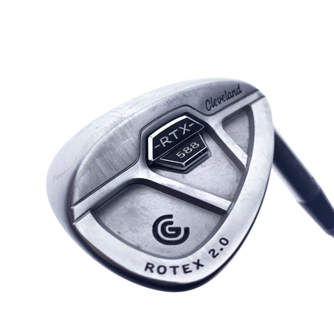 Used Cleveland 588 RTX 2.0 CB Tour Satin Sand Wedge / 54.0 Degrees/Regular Flex