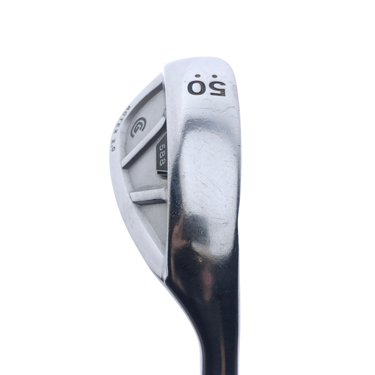 Used Cleveland 588 RTX 2.0 Tour Satin Gap Wedge / 50.0 Degrees / Wedge Flex