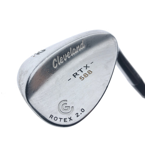 Used Cleveland 588 RTX 2.0 Tour Satin Gap Wedge / 52.0 Degrees / Wedge Flex