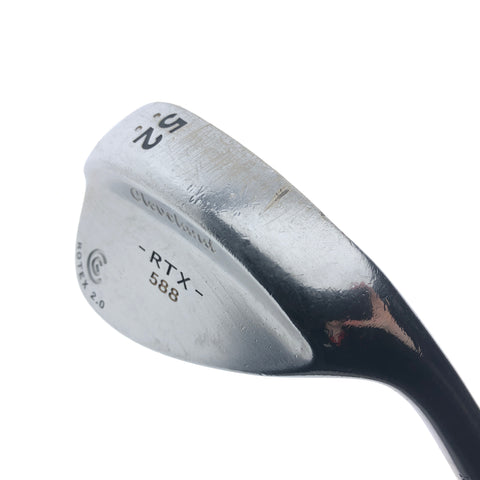 Used Cleveland 588 RTX 2.0 Tour Satin Gap Wedge / 52.0 Degrees / Wedge Flex