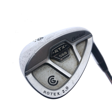 Used Cleveland 588 RTX 2.0 Tour Satin Lob Wedge / 58.0 Degrees / Wedge Flex