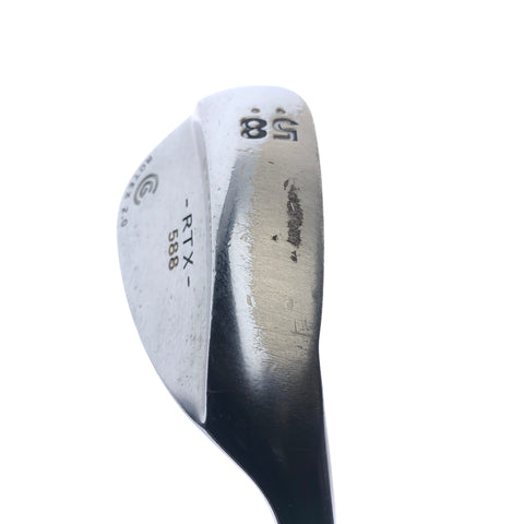 Used Cleveland 588 RTX 2.0 Tour Satin Lob Wedge / 58.0 Degrees / Wedge Flex