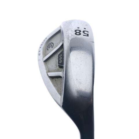 Used Cleveland 588 RTX 2.0 Tour Satin Lob Wedge / 58.0 Degrees / Wedge Flex