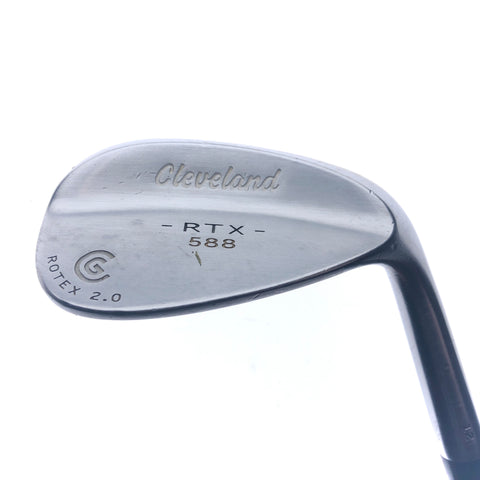 Used Cleveland 588 RTX 2.0 Tour Satin Lob Wedge / 58.0 Degrees / Wedge Flex