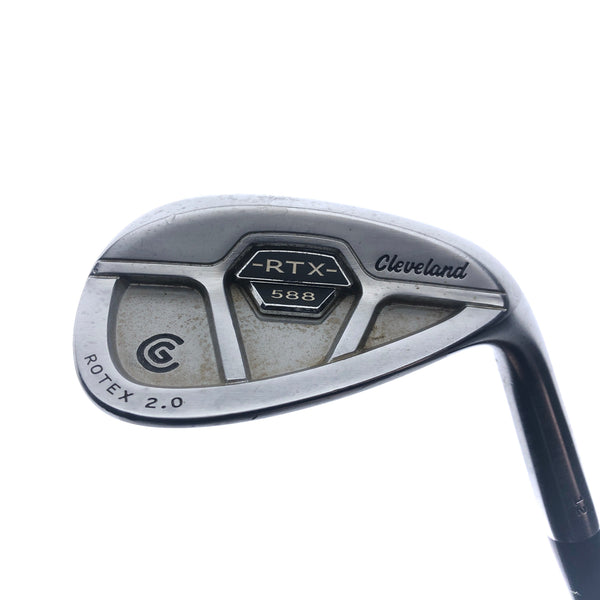 Used Cleveland 588 RTX 2.0 Tour Satin Lob Wedge / 58.0 Degrees / Wedge Flex