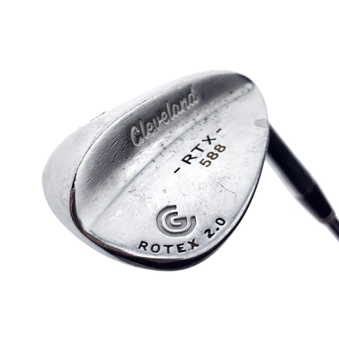 Used Cleveland 588 RTX 2.0 Tour Satin Lob Wedge / 60.0 Degrees / Wedge Flex