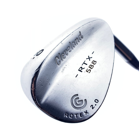 Used Cleveland 588 RTX 2.0 Tour Satin Lob Wedge/60.0 Degrees/Wedge Flex