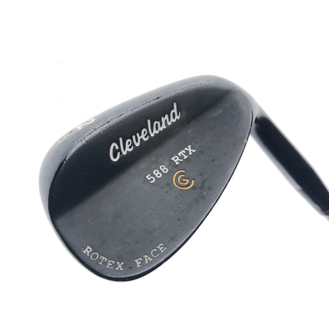 Used Cleveland 588 RTX Black Pearl Gap Wedge / 52.0 Degrees / Wedge Flex