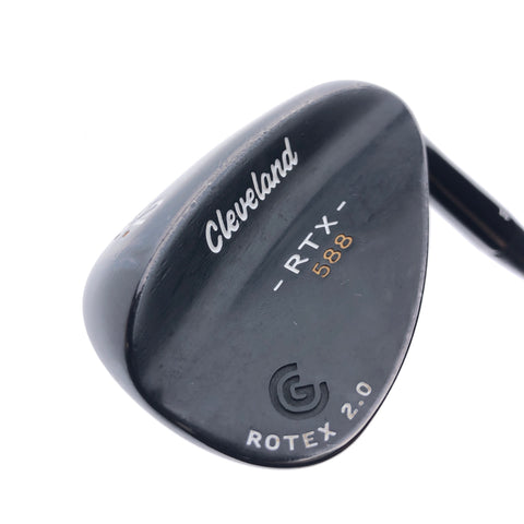 Used Cleveland 588 RTX Black Pearl Gap Wedge / 52.0 Degrees / Wedge Flex