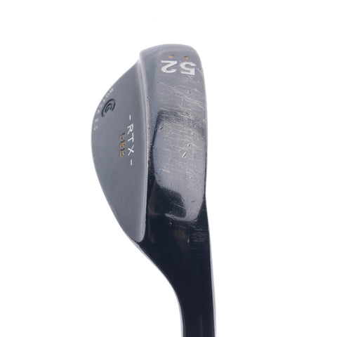 Used Cleveland 588 RTX Black Pearl Gap Wedge / 52.0 Degrees / Wedge Flex