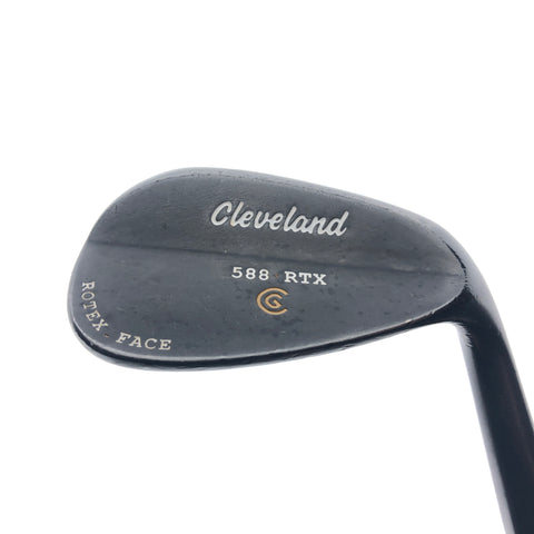 Used Cleveland 588 RTX Black Pearl Gap Wedge / 52.0 Degrees / Wedge Flex