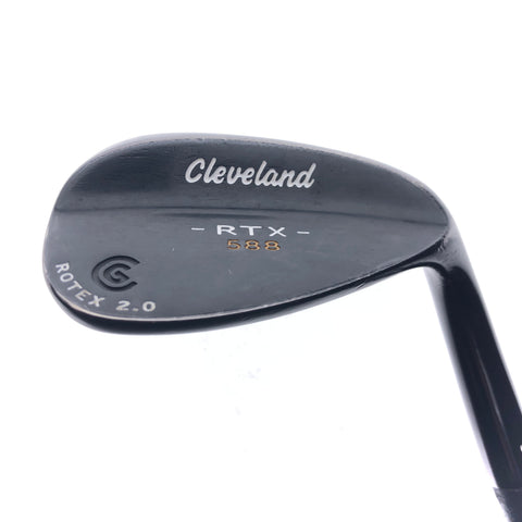 Used Cleveland 588 RTX Black Pearl Gap Wedge / 52.0 Degrees / Wedge Flex