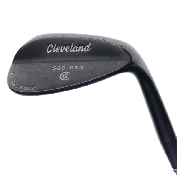 Used Cleveland 588 RTX Black Pearl Lob Wedge / 58.0 Degrees / Wedge Flex