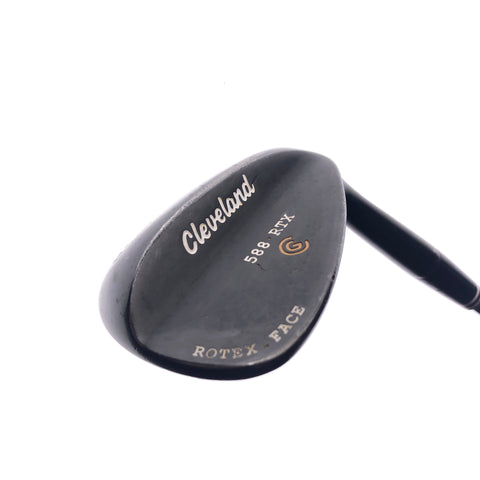 Used Cleveland 588 RTX Black Pearl Lob Wedge / 60.0 Degrees / Wedge Flex