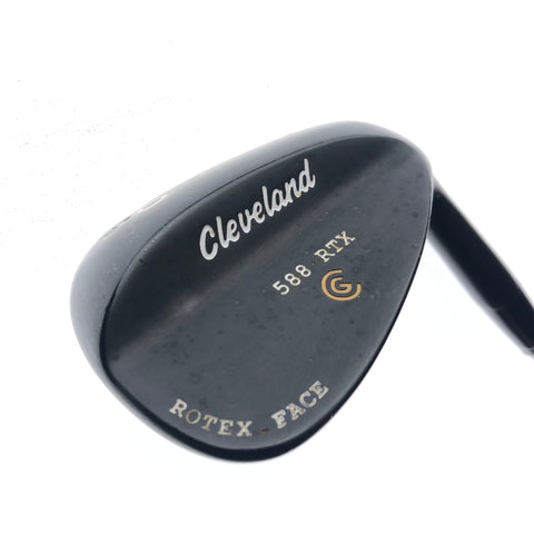 Used Cleveland 588 RTX Black Pearl Lob Wedge / 60.0 Degrees / Wedge Flex