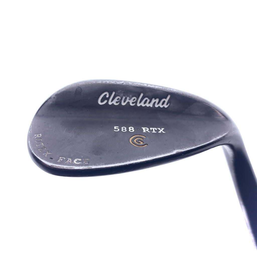 Used Cleveland 588 RTX Black Pearl Lob Wedge / 60.0 Degrees / Wedge Flex