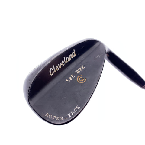 Used Cleveland 588 RTX Black Pearl Sand Wedge / 56.0 Degrees / Wedge Flex