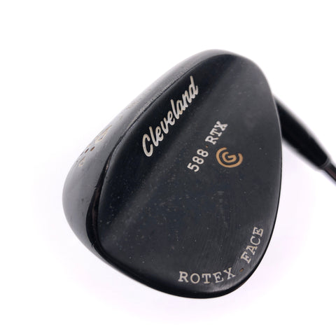 Used Cleveland 588 RTX Black Pearl Sand Wedge / 56.0 Degrees / Wedge Flex