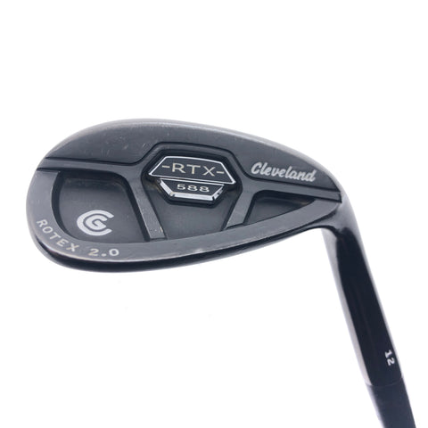 Used Cleveland 588 RTX CB Black Pearl Lob Wedge / 58.0 Degrees / Wedge Flex