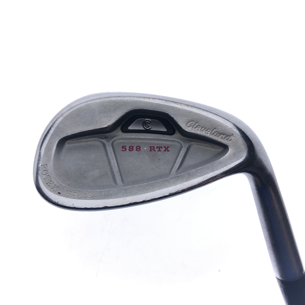 Used Cleveland 588 RTX CB Satin Chrome Gap Wedge / 52.0 Degrees / Ladies Flex