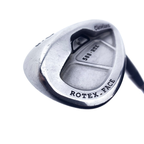 Used Cleveland 588 RTX CB Satin Chrome Lob Wedge / 60.0 Degrees / Wedge Flex
