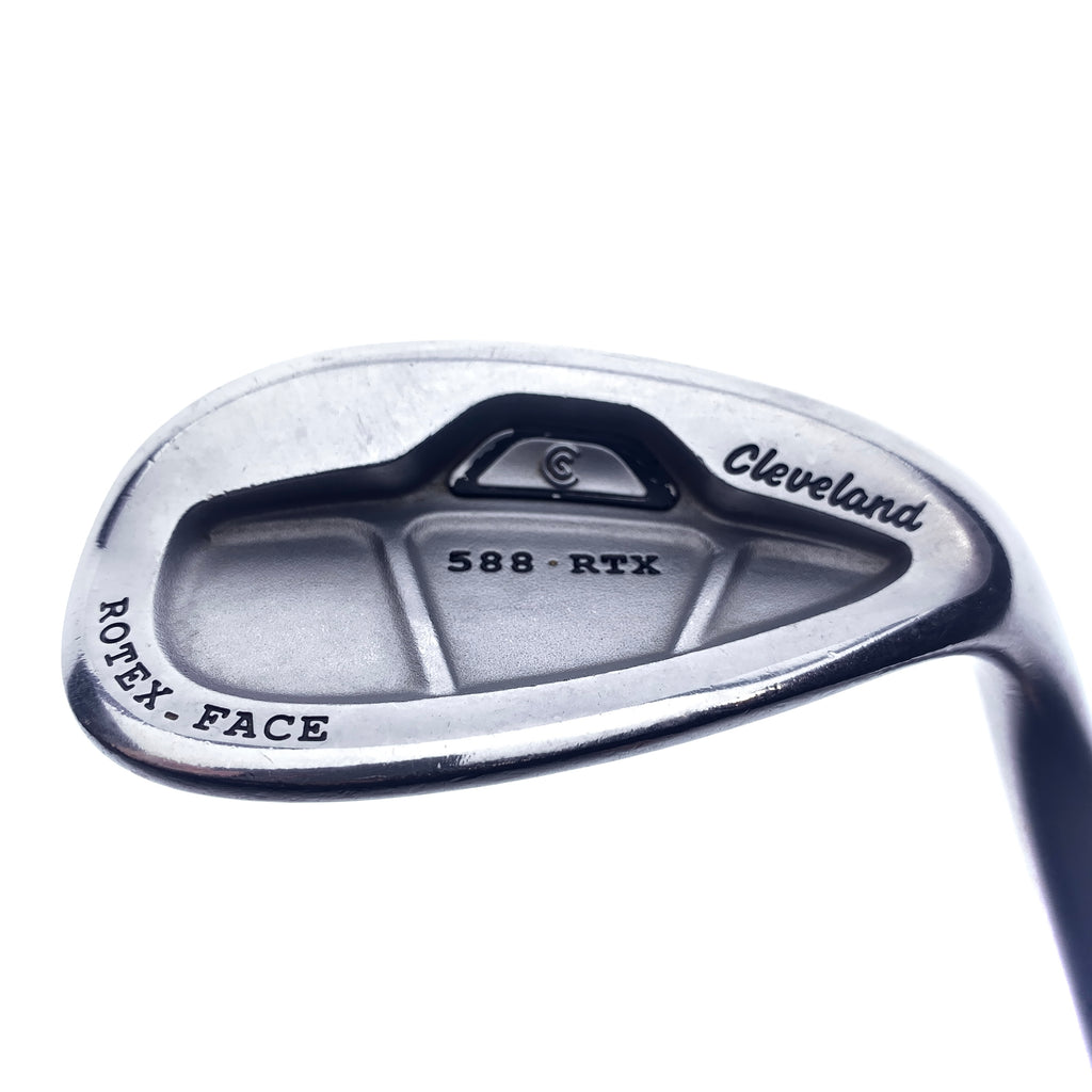 Used Cleveland 588 RTX CB Satin Chrome Lob Wedge / 60.0 Degrees / Wedge Flex