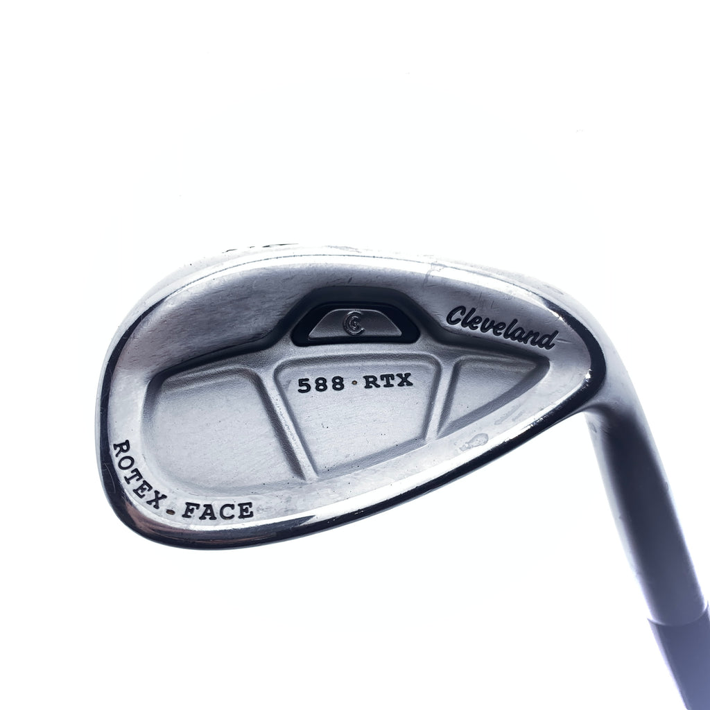 Used Cleveland 588 RTX CB Satin Chrome Sand Wedge / 56.0 Degrees / Wedge Flex