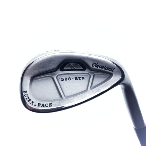 Used Cleveland 588 RTX CB Satin Chrome Sand Wedge / 56.0 Degrees / Wedge Flex