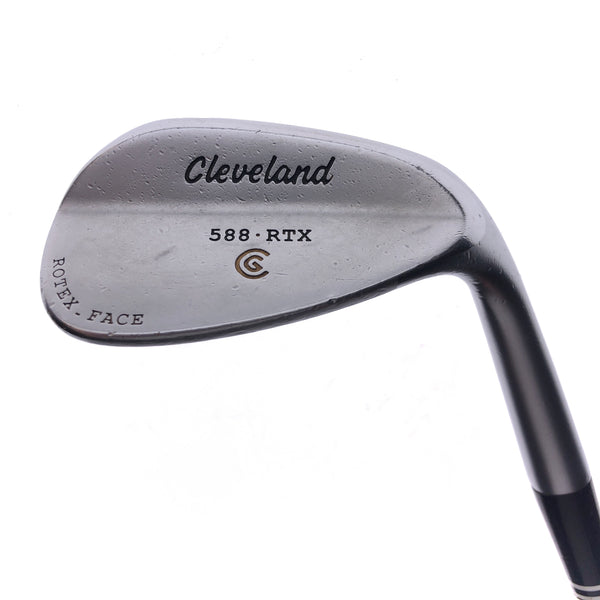 Used Cleveland 588 RTX Satin Chrome Approach Wedge / 52.0 Degrees / Wedge Flex