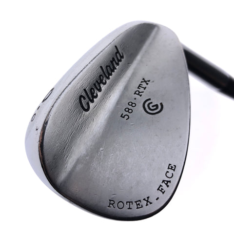 Used Cleveland 588 RTX Satin Chrome Gap Wedge / 50.0 Degrees / Wedge Flex