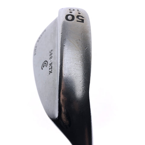 Used Cleveland 588 RTX Satin Chrome Gap Wedge / 50.0 Degrees / Wedge Flex