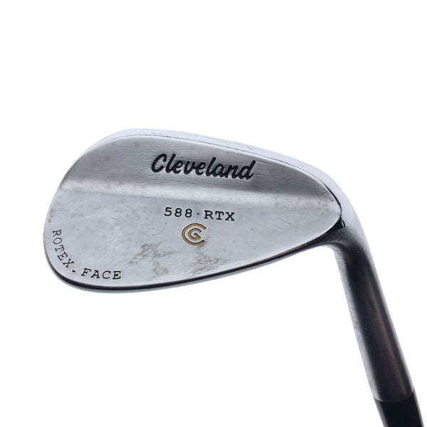 Used Cleveland 588 RTX Satin Chrome Gap Wedge / 50.0 Degrees / Wedge Flex