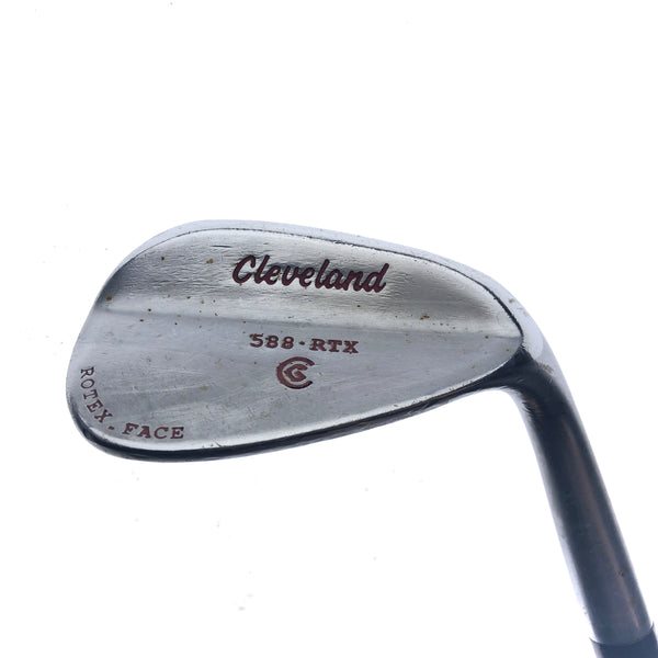 Used Cleveland 588 RTX Satin Chrome Gap Wedge / 50.0 Degrees / Wedge Flex