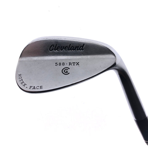 Used Cleveland 588 RTX Satin Chrome Gap Wedge / 50.0 Degrees / Wedge Flex