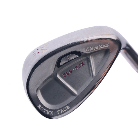 Used Cleveland 588 RTX Satin Chrome Gap Wedge / 52.0 Degrees / Ladies Flex
