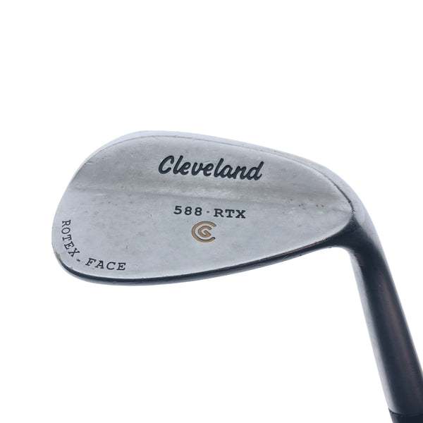Used Cleveland 588 RTX Satin Chrome Gap Wedge / 52.0 Degrees / Wedge Flex
