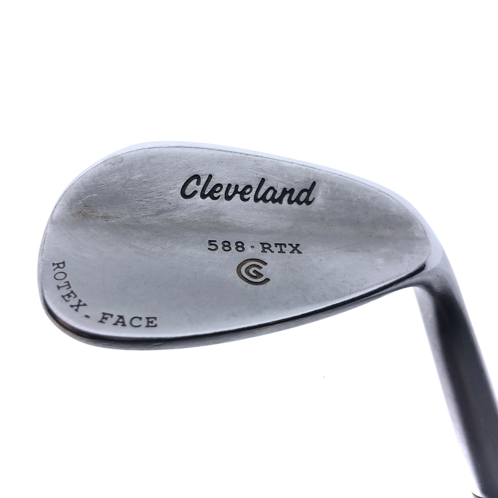 Used Cleveland 588 RTX Satin Chrome Gap Wedge / 52.0 Degrees / Wedge Flex