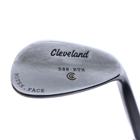 Used Cleveland 588 RTX Satin Chrome Gap Wedge / 52.0 Degrees / Wedge Flex
