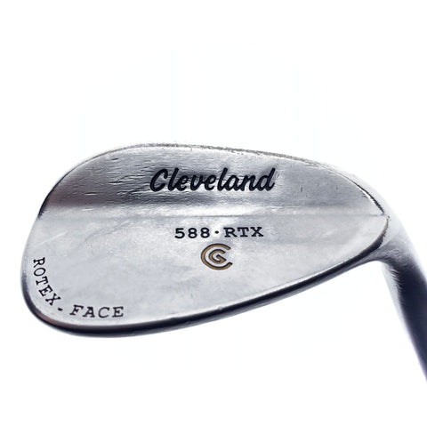 Used Cleveland 588 RTX Satin Chrome Gap Wedge / 52.0 Degrees / Wedge Flex