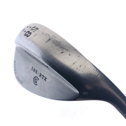 Used Cleveland 588 RTX Satin Chrome Lob Wedge / 58.0 Degrees / Wedge Flex