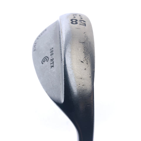 Used Cleveland 588 RTX Satin Chrome Lob Wedge / 58.0 Degrees / Wedge Flex