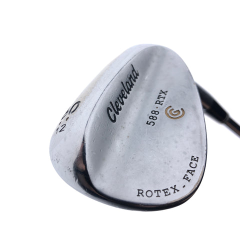 Used Cleveland 588 RTX Satin Chrome Lob Wedge / 60.0 Degrees / Wedge Flex