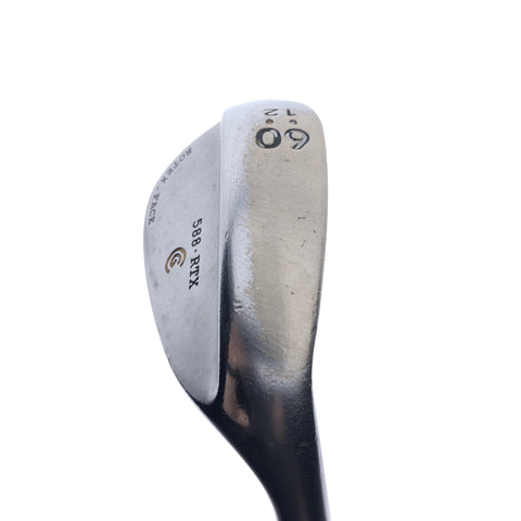 Used Cleveland 588 RTX Satin Chrome Lob Wedge / 60.0 Degrees / Wedge Flex