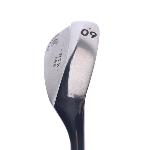 Used Cleveland 588 RTX Satin Chrome Lob Wedge / 60.0 Degrees / Wedge Flex