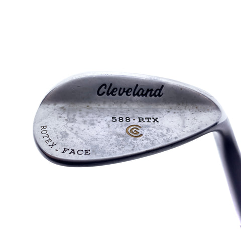 Used Cleveland 588 RTX Satin Chrome Lob Wedge / 60.0 Degrees / Wedge Flex