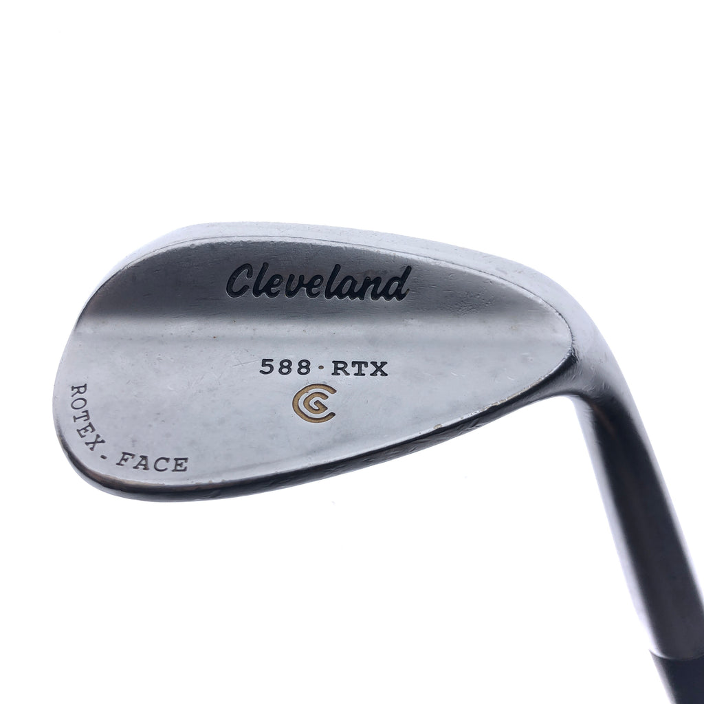 Used Cleveland 588 RTX Satin Chrome Lob Wedge / 60.0 Degrees / Wedge Flex