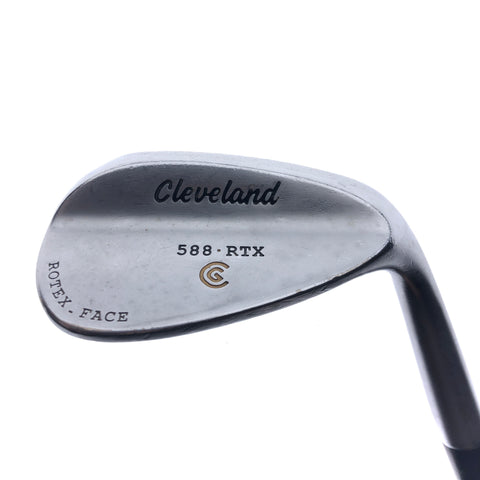 Used Cleveland 588 RTX Satin Chrome Lob Wedge / 60.0 Degrees / Wedge Flex